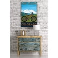thumbnail image 2 of Fort Collins, Colorado, Mountain Bike (24x36 Giclee Gallery Art Print, Vivid Textured Wall Decor), 2 of 3