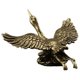 thumbnail image 5 of unbranded Vintage De Grulla En Latón Dorado Para Adorno De Y Oficina, 5 of 8