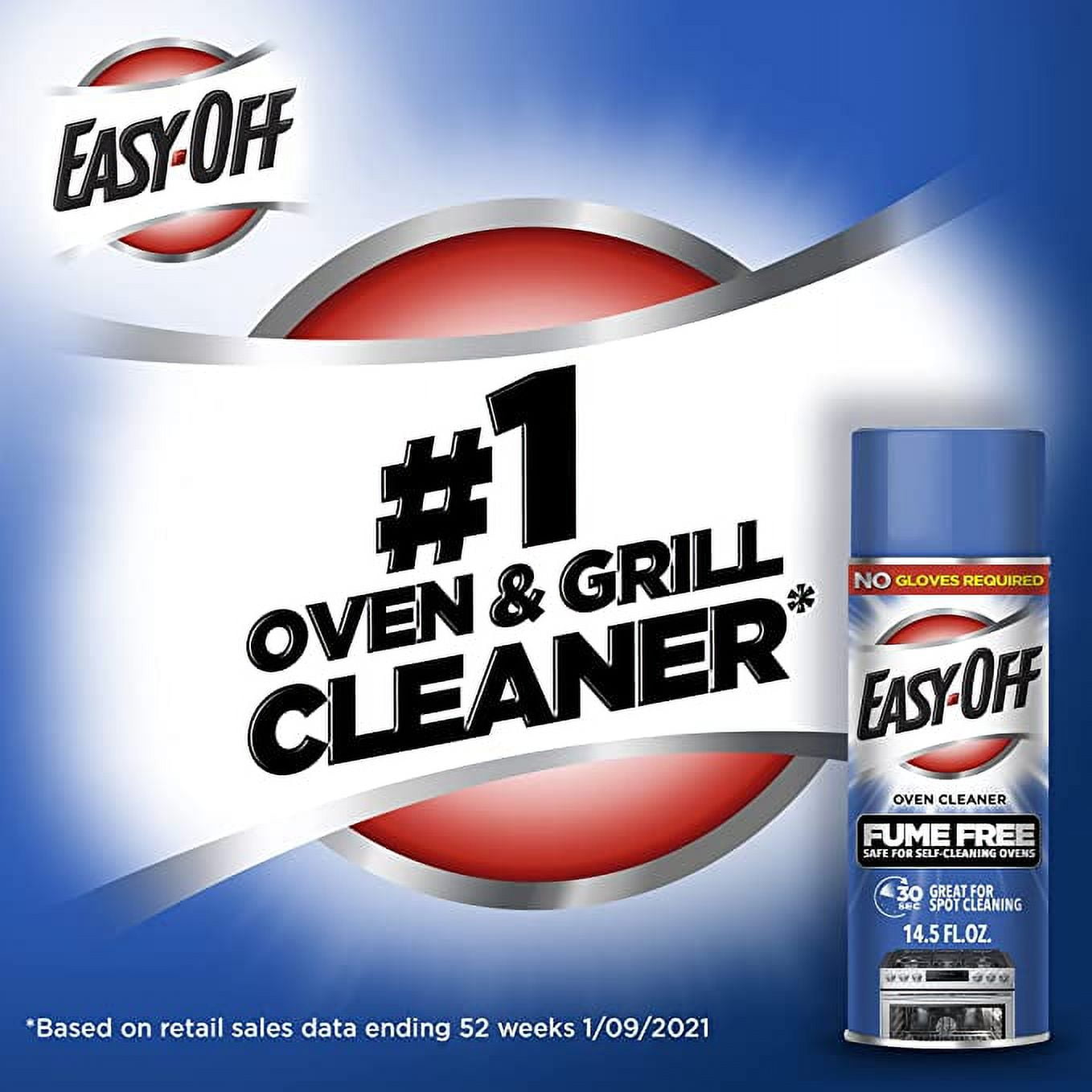 Easy Off 6233887981 14.5 oz Aerosol Can Easy-Off BBQ Grill Cleaner 14.5  Ounce (Pack of 1)