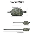 thumbnail image 4 of Jungle Camouflage Belt Bag&nbsp;- Outdoor Tactical Fanny Pack with Multiple Pockets, Waterproof Camo Waist Bag for Running & Camping, 4 of 4