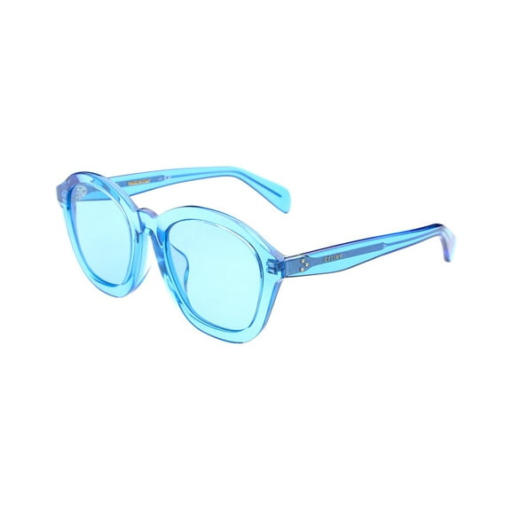 CELINE Women's CL40017F 53mm Sunglasses, Blue