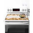 thumbnail image 2 of Stove Top Covers for Electric Stove 36x21 Inches, Yellow Sunflower Heat Insulation Fireproof Glass Cooktop Protector, Country Pastoral Retro Oil Painting Countertop Stovetop Cover for Kitchen, 2 of 8