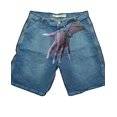 thumbnail image 6 of Y2K Shorts Pants Harajuku Hip Hop Print Retro Blue Baggy Denim Gym Shorts Mens Womens Gothic Basketball Shorts Over Knee Pants, 6 of 6