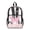 Butterfly Leopard Print Pink, variant on SEANATIVE Kids Clear Backpack with Front Pocket Adjustable Straps Transparent Clear Bag Girls See Through Travel Stadium School Bags PVC Bookbag, Aztec Ethnic Pattern