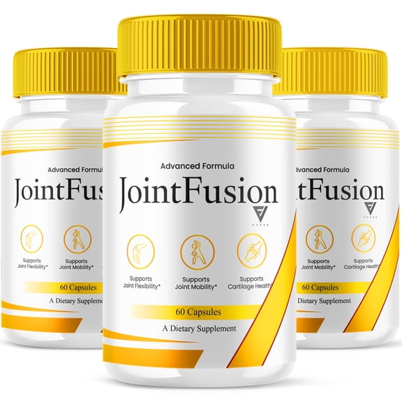 (3 Pack) Joint Fusion Capsules, JointFusion Advanced Joint Supplement  (180 Capsules)