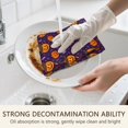 thumbnail image 7 of 6 Pcs Funny Kitchen Towels,Pumpkin Hat Halloween Pattern Microfiber Dish Towels,Kitchen Tea Towels,Kitchen Towel Set (18" X 26"), 7 of 7