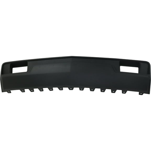 Front Bumper Molding Compatible with Chevrolet Silverado 1500 2014-2015 with Tow Hook Holes