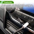 thumbnail image 3 of Cable de Adaptador de Audio Aux de Bargains Únicos para el Arnés de Radio Estéreo para Nissan Teana, 3 of 7
