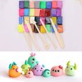 thumbnail image 1 of 32 Color Oven Bake Polymer Building Blocks;Children&Kids Clay Block Moulding Modelling Sculpey, 1 of 8