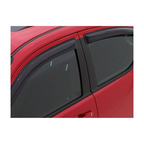 Auto Ventshade (AVS) by RealTruck Outside Mount Ventvisor / Window Deflectors | Compatible with 2022-2024 Honda Civic, 4 pcs. | Smoke-94703