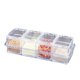 thumbnail image 2 of Juego De Frasco De Salsa Acrílica, Caja De Condimento Transparente Con Botella Separada Para Almacenamiento De Cocina, Duradero Y Seguro, 2 of 7