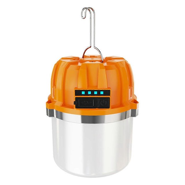USB Rechargeable LED Camping Lights Outdoor Camping BBQ Tents Hanging Lantern Emergency Power Bank