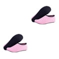 thumbnail image 4 of Eigraketly 1 par de zapatos de playa antideslizantes de secado rápido calcetines descalzos deportes acuáticos cómodos bajo el agua para adultos rosa XXL Type2 NO2 Eigraketly  CBP218512, 4 of 5