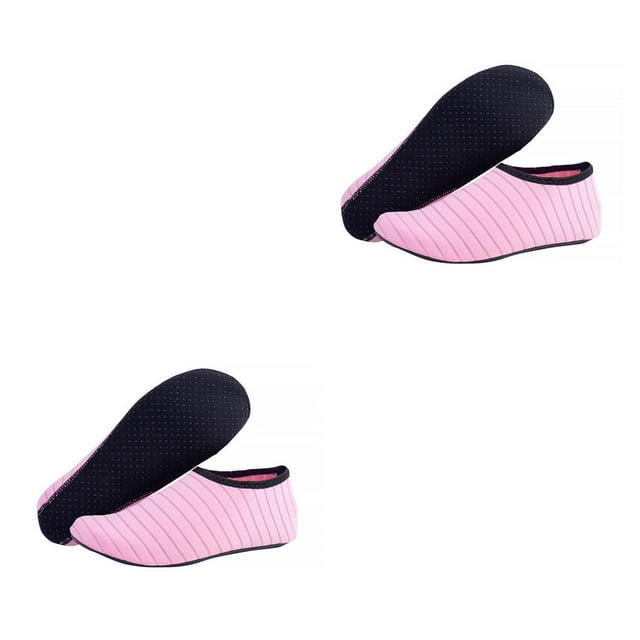 Greeniant 1 par de zapatos de playa antideslizantes de secado rápido calcetines descalzos deportes acuáticos cómodos bajo el agua para adultos rosa XXL Type2 NO2 Greeniant CBP218512