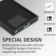 thumbnail image 5 of Wallet Case for Samsung S22 Ultra, Premium Leather Case with Card Holder, 360°Rotation Ring Kickstand, RFID Blocking Protective Magnetic Back Clsoure Case for Samsung Galaxy S22 Ultra, Black, 5 of 13
