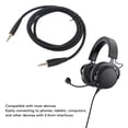 thumbnail image 4 of Cable de Repuestro Ofc de 1,2 M parauriculares MMX100, Cable de Auriculares de C Trenzado de 3,5 mm para teléfonos, tabletas, computadoras y otros dispositivos, 4 of 7