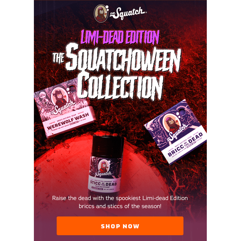 Dr. Squatch - Deodorant & Soap Set - SkullKing Sports