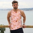 thumbnail image 6 of Salouo Pink Cockatoo Birds for Men's Tank Tops,Sleeveless Muscle Shirts for Men Quick Dry Workout Tank Top Gym Muscle Tee Fitness Bodybuilding Sleeveless T Shirt-X-Large, 6 of 7
