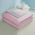 thumbnail image 4 of FeiFu 39.37×31.50in Solid Color Ice Silk Summer Cool Blanket Ice Silk Fabric Offers Cool Color Block Design Looks Stylish Breathable Blanket, 4 of 7