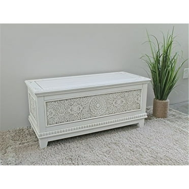 Maykoosh Rococo Radiance Carved Wood Trunk
