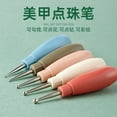 thumbnail image 6 of 5 in 1 Nail Dotting Pen, Nail Dotting Tool with 5 Detachable Color-Coded Tip Sizes 0.6/0.7/1.3/1.8/2.3mm, Portable Dotting Tools Nail Art for Flowers, Polka Dots and DIY Nail Design (1PCS), 6 of 6