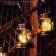 thumbnail image 1 of Lámpara Farolillo con energía Solar LED Retro de queroseno clásica portátil Ehuebsd decoración de calle césped patio paisaje decorativo, 1 of 7