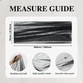 thumbnail image 6 of Sm:)e 6PCS Pearl Black Gauze Table Runner 120 Inch 10FT, Table Decor for Wedding Anniversary Birthday Outdoor Home Party Table, 6 of 7