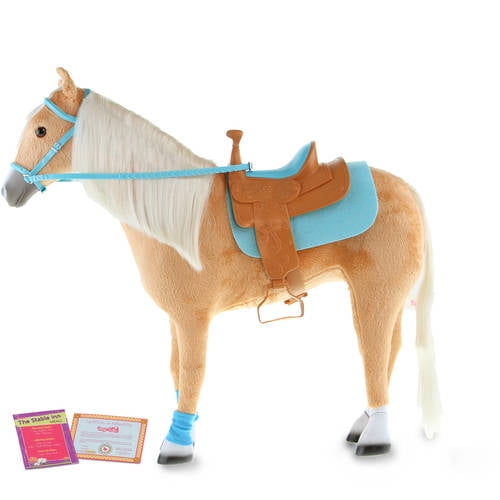American Girl Doll Horse and Saddle Set for 18 inch Dolls 7 piece Hot 