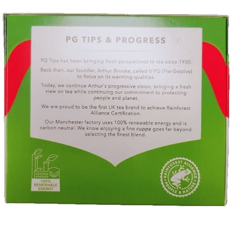 PG TIPS ORIGINAL BLACK TEA 160 TEA BAGS 464G, IMPORTED FROM BRITAIN