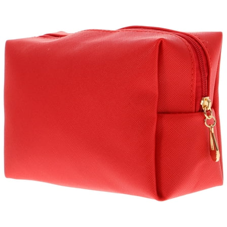 EXHUMKY Toiletry Pouch For 1Pack 7.9x3.9x2.8In With Shiny Stitching