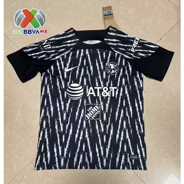 23 24 America Camiseta De Fútbol Para Hombre Edición Especial Negra Gao Jiahui unisex