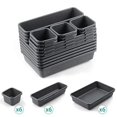thumbnail image 2 of 54 Pack Interlocking Drawer Organizer Tray, Multi-Purpose Desk Drawer Tray Organizer for Kitchen Bathroom  Bedroom, 2 of 7