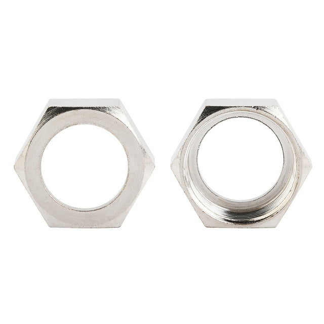 LAFGUR 2pcs Bellows Nut 3/4" For Water Heater 304 Stainless Steel Gas Pipe Tube Fitting