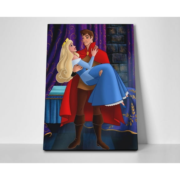 Sleeping Beauty Poster or Wrapped Canvas