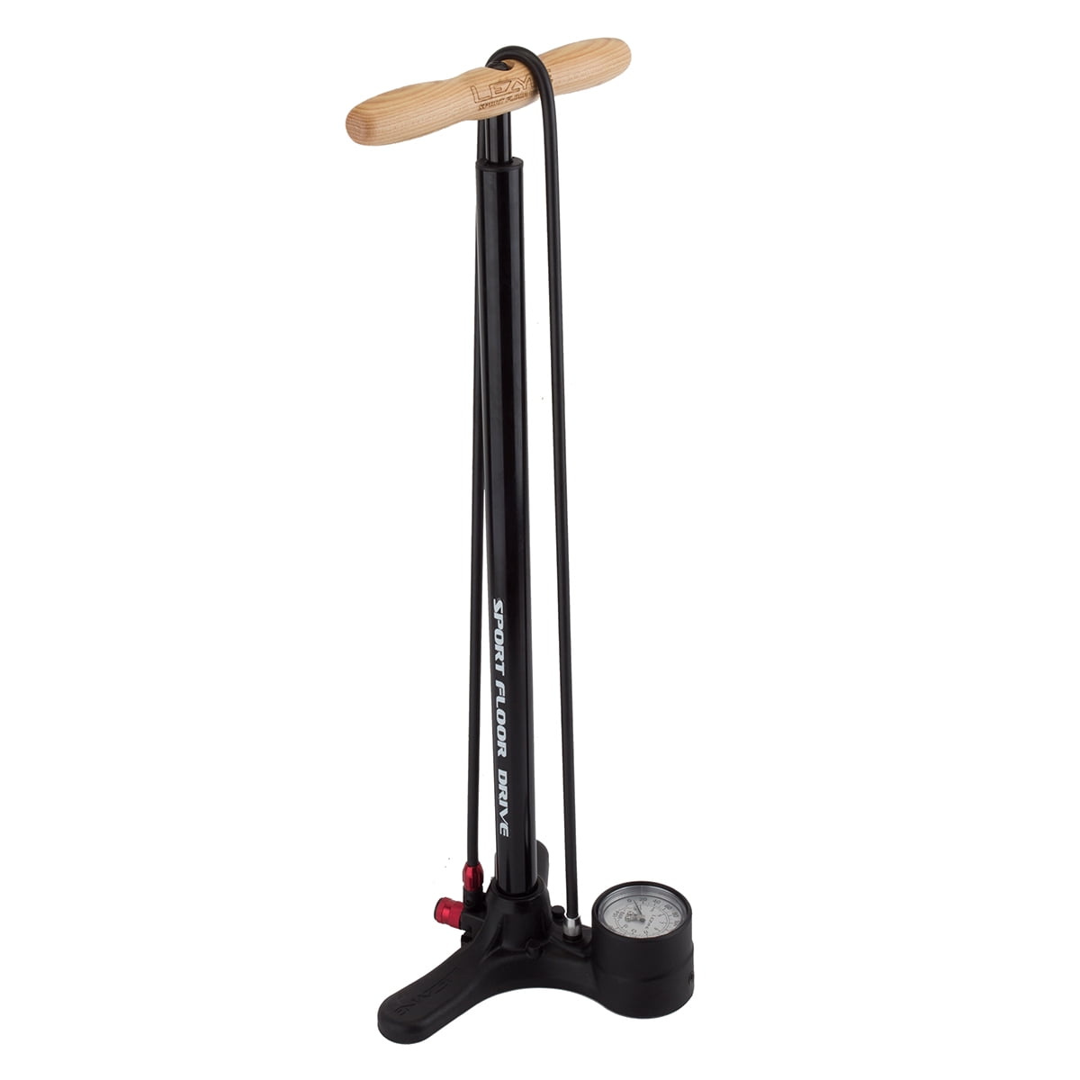 Lezyne, Sport Floor Drive, Floor pump, ABS2 chuck, Black