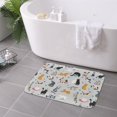 thumbnail image 3 of Mat, Bathroom Rug, Washable Microfiber Soft Doormats Shower Mat, Cute Cat Home, 3 of 7