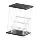 thumbnail image 4 of Vitrina de acrílico, organizador coleccionable, soporte de protección, estante de exhibición ensamblado, caja de exhibición de almacenamiento para 20 centímetros, 4 of 8