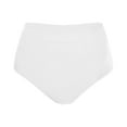 thumbnail image 4 of WERYOUNG Women Casual High Waisted Solid Color Split Plus Size Swim Trunks Summer Tropical Brazilian Vacation Swimwear Beachwear Trendy Silver XS, 4 of 5