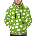 thumbnail image 4 of Bingfone Funny Sheep Doing Yoga Men'S Drawstring Hoodie Long Sleeve Pocket Sweatshirts-Large, 4 of 9