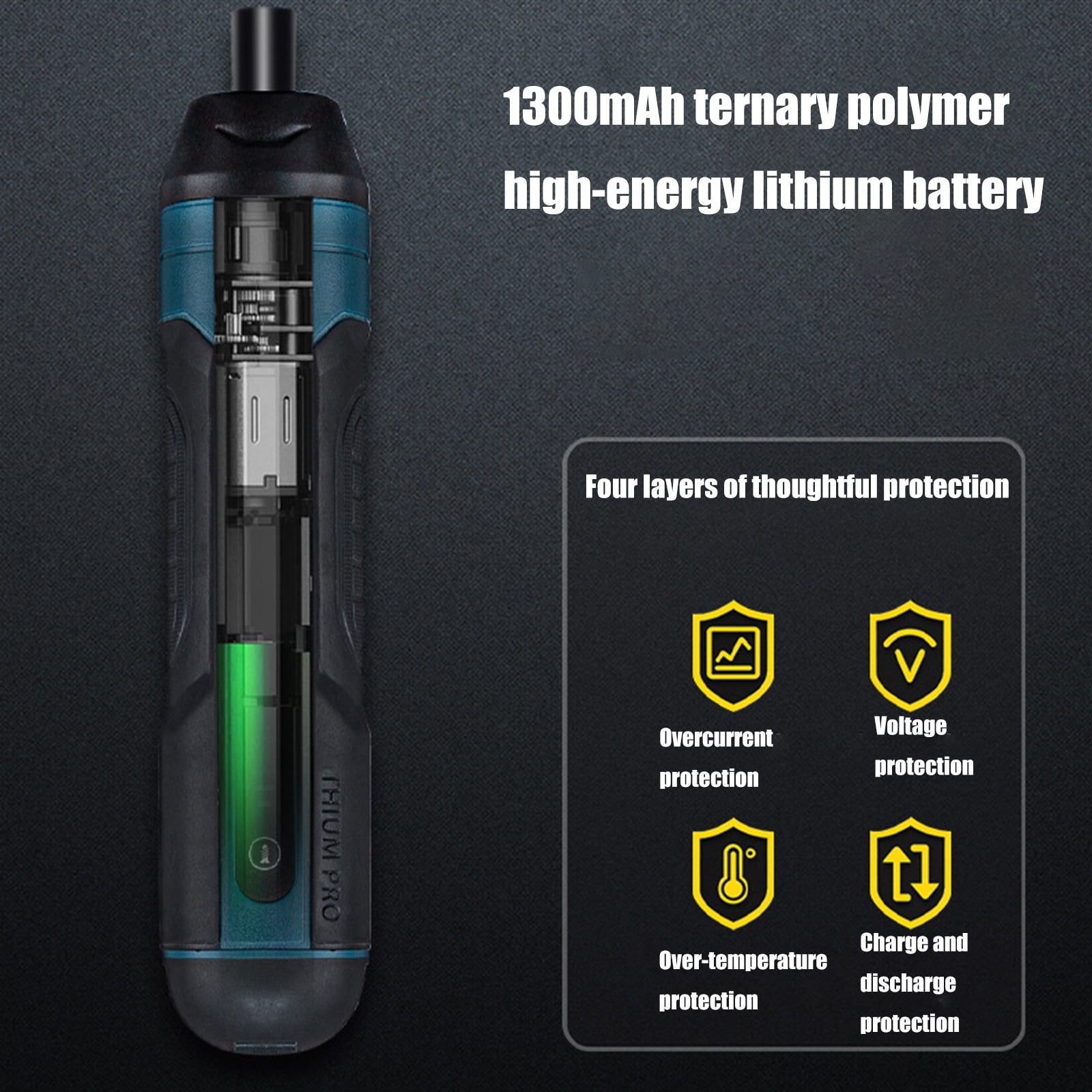 Variable Torques Electric Screwdriver Builtin Magnetic Retention Systems And Long Lasting Battery Power