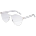 thumbnail image 1 of Lunettes à Moins de 5 $ Multicolores Unisexes Mode Couleurs Bonbon Rondes Lunettes de Soleil Extérieures Légères, 1 of 1