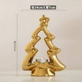 thumbnail image 3 of BAOPAI Bougeoir en Céramique pour Arbre de Noël avec Design Flocon de Neige Tourbillonnant Base Robuste Construction Résistante à la Chaleur pour Décorations de Vacances Intérieures Extérieures, 3 of 3