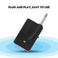 thumbnail image 4 of Micrófono Inalámbrico Portátil E8 Negro con Receptor Universal VHF para Canto y Reuniones, 4 of 9
