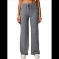 thumbnail image 1 of Pantalones de Pijama con Cordón para Mujer, Pierna , Informales, Cómodos, para Descansar y Hacer Yoga Gris L, 1 of 10