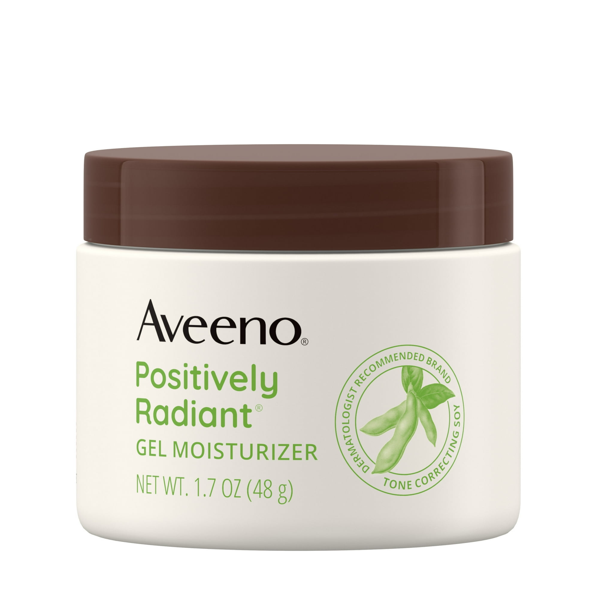 Aveeno Positively Radiant Brightening Gel Face Moisturizer, 1.7 oz