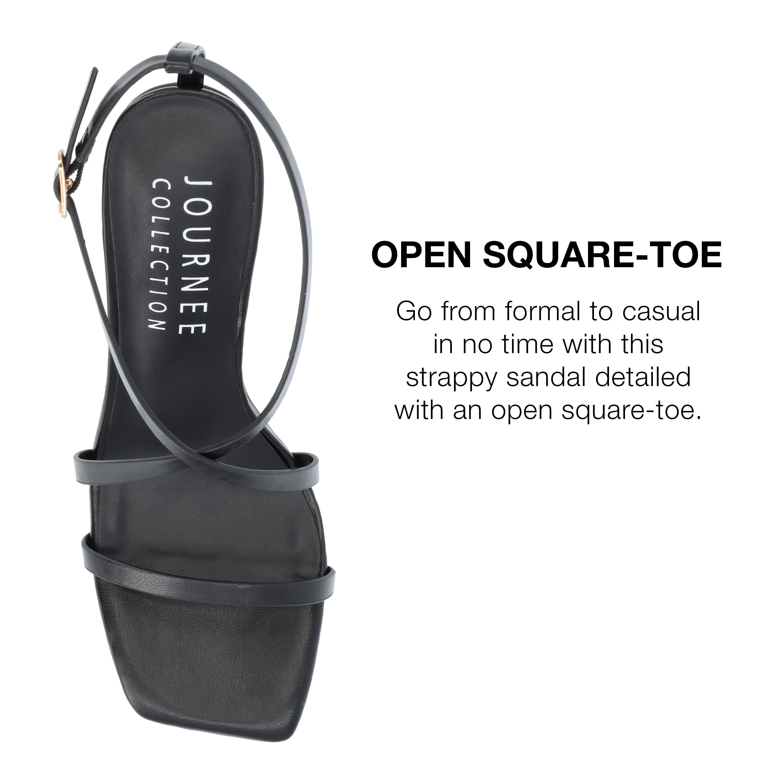 Journee Collection Womens Lenorra Tru Comfort Foam Covered Block Heel Sandals