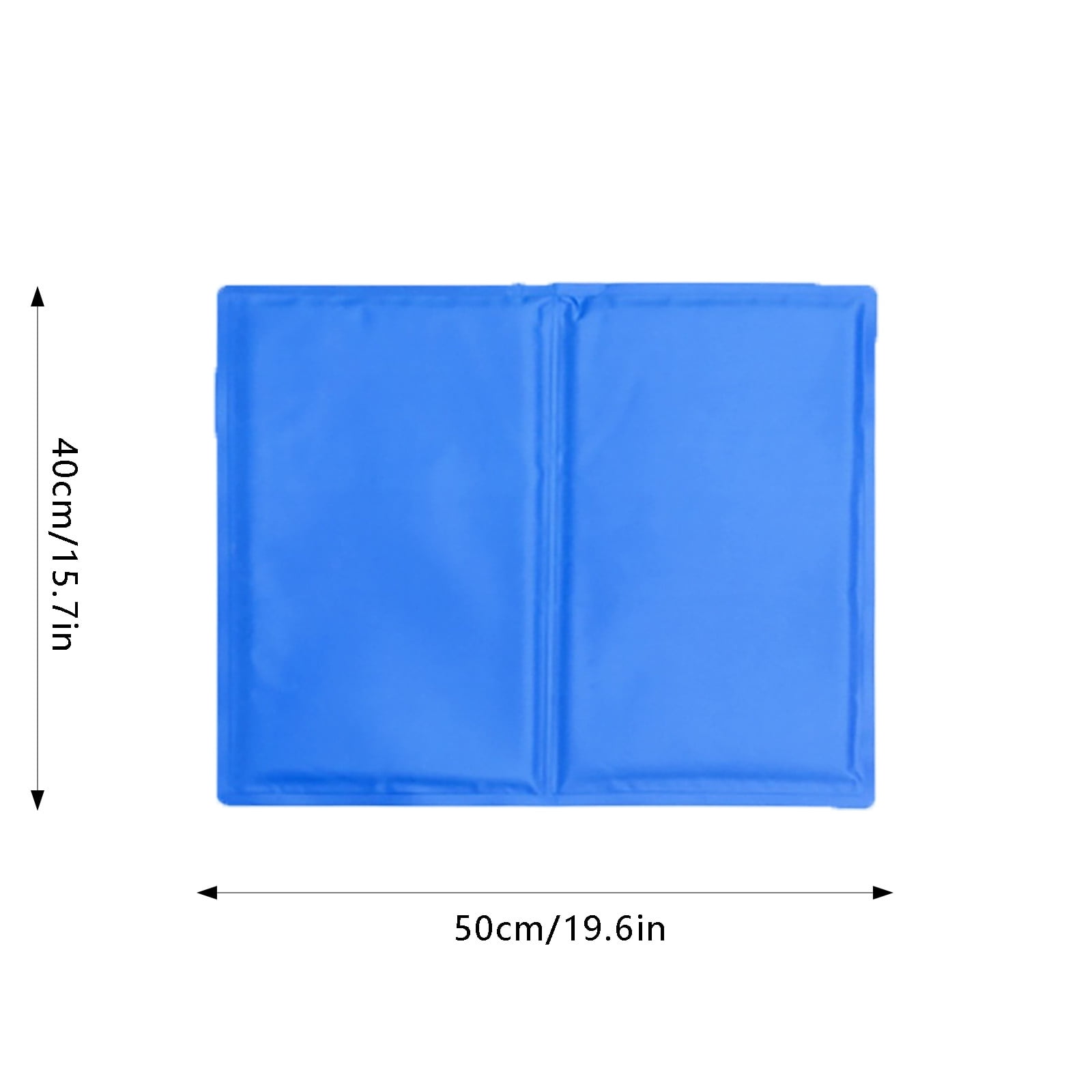 Self-Cooling Gel Pad for Dogs & Cats - Pressure-Activated Pet Cooling Mat for Beds, Crates & Travel - No Water, Electricity or Refrigeration Needed - Breathable, Non-Toxic Summer Relief