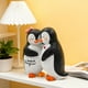 thumbnail image 5 of Estatua de Pingüino Pareja Pingüino Ornamento Decorativo Escultura Animal Figura en Resina para Mesa Decoración de Dormitorio Adecuado para Regalo Boda Sala, 5 of 8