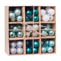 99PC Christmas Decorations Plastic Christmas Ornaments Hanging Ornaments Christmas Tree Decoration