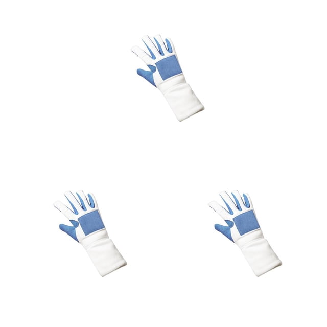 Wosthever Guante de esgrima Reemplazo portátil Protección Adultos Niños Hombres Mujeres Forro de algodón Guantes de entrenamiento flexibles Type1 NO1